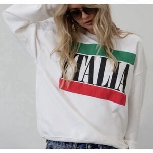 Daydreamer Italia Cotton Sweatshirt Pullover Size Small